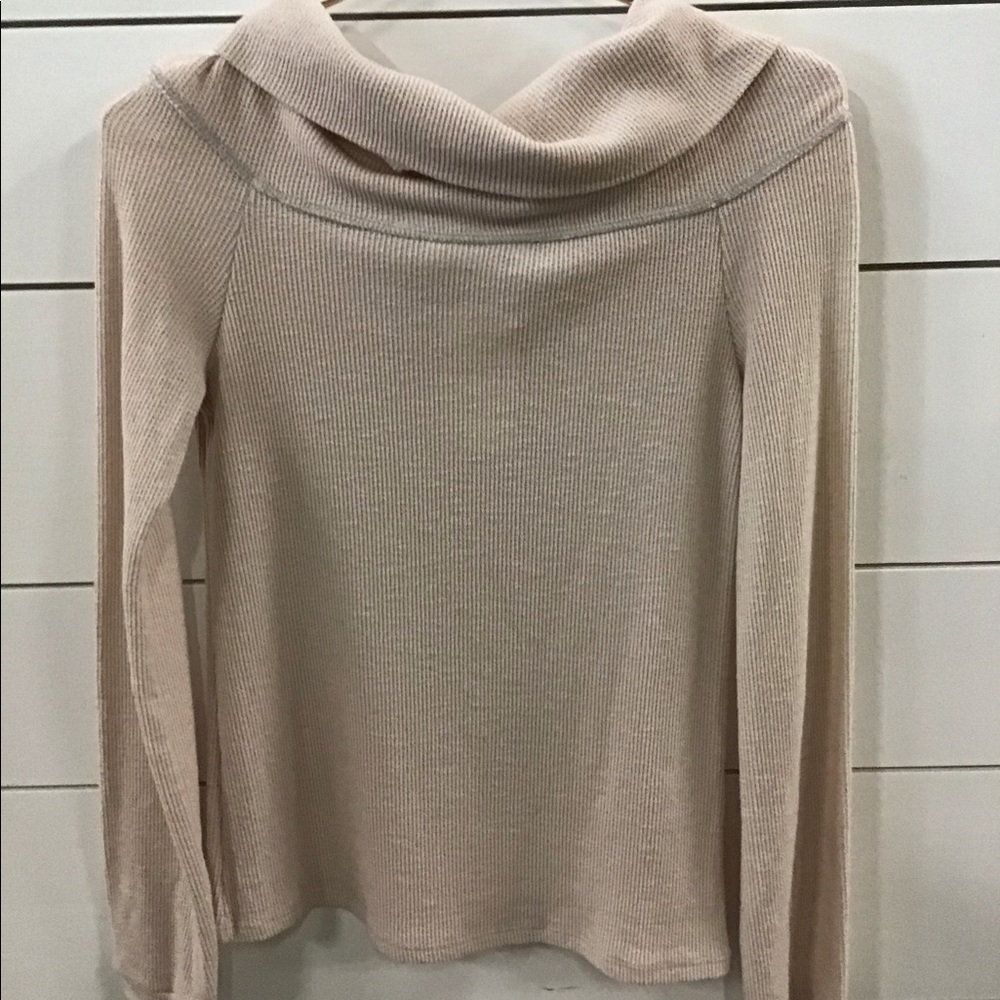 Top Light Pink Off The Shoulder